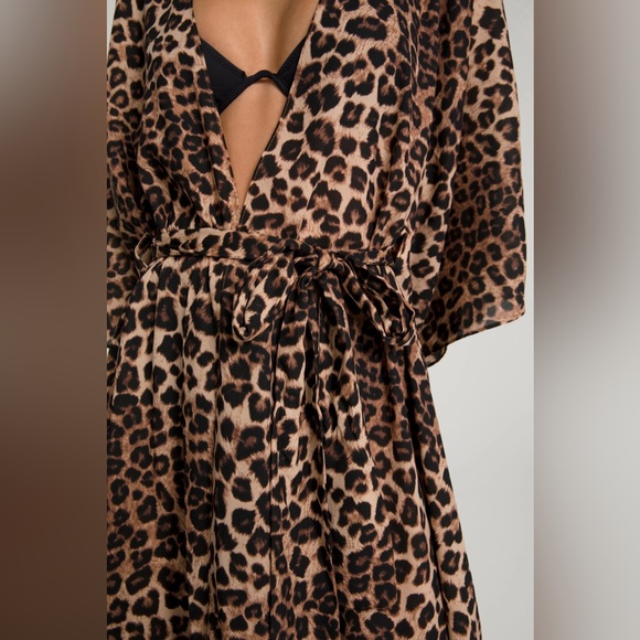 Good American Leopard Print Robe - Picture 12 of 12